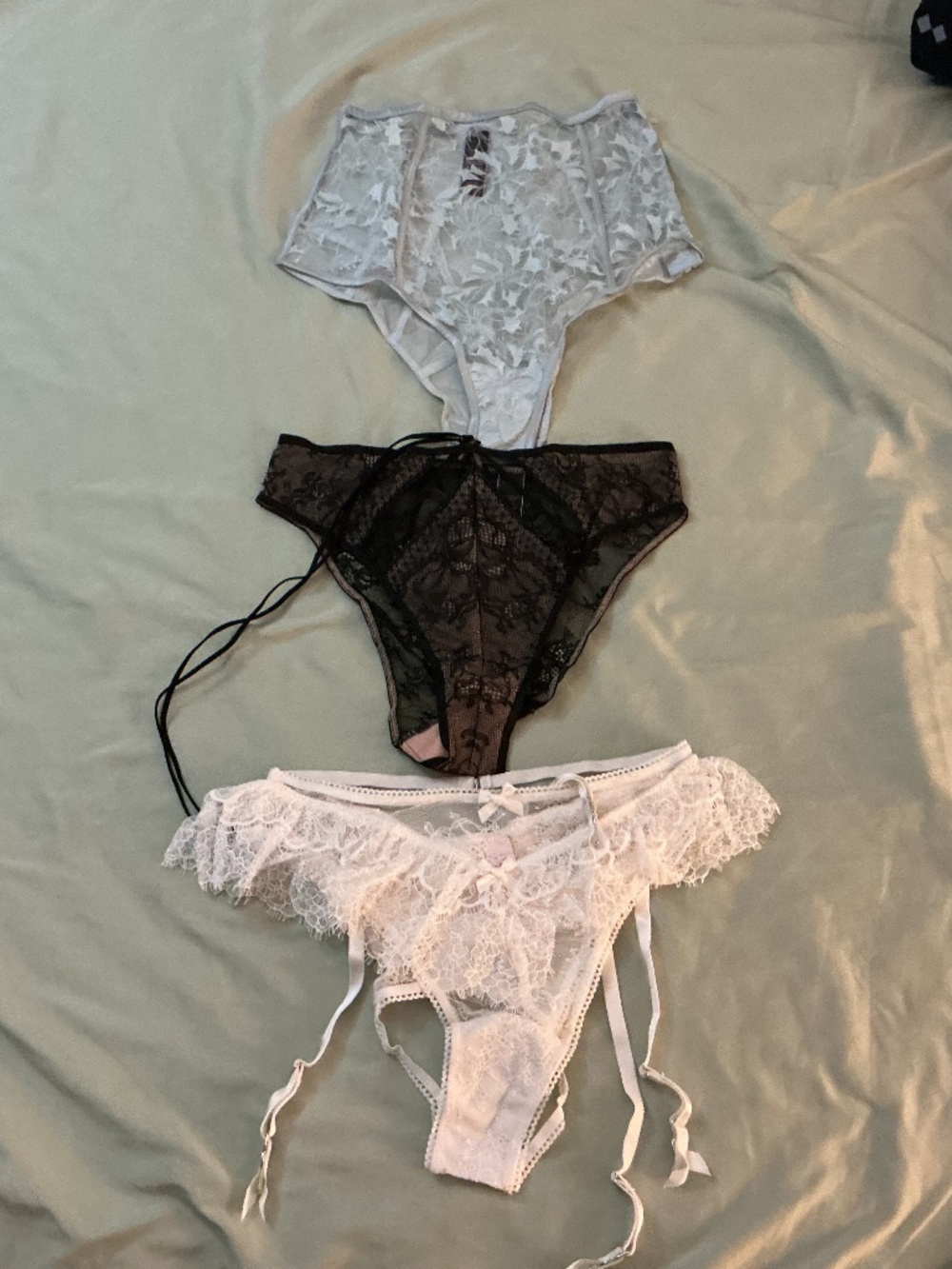 Victoria’s Secret Beautiful High Waisted Panties Lot of 3